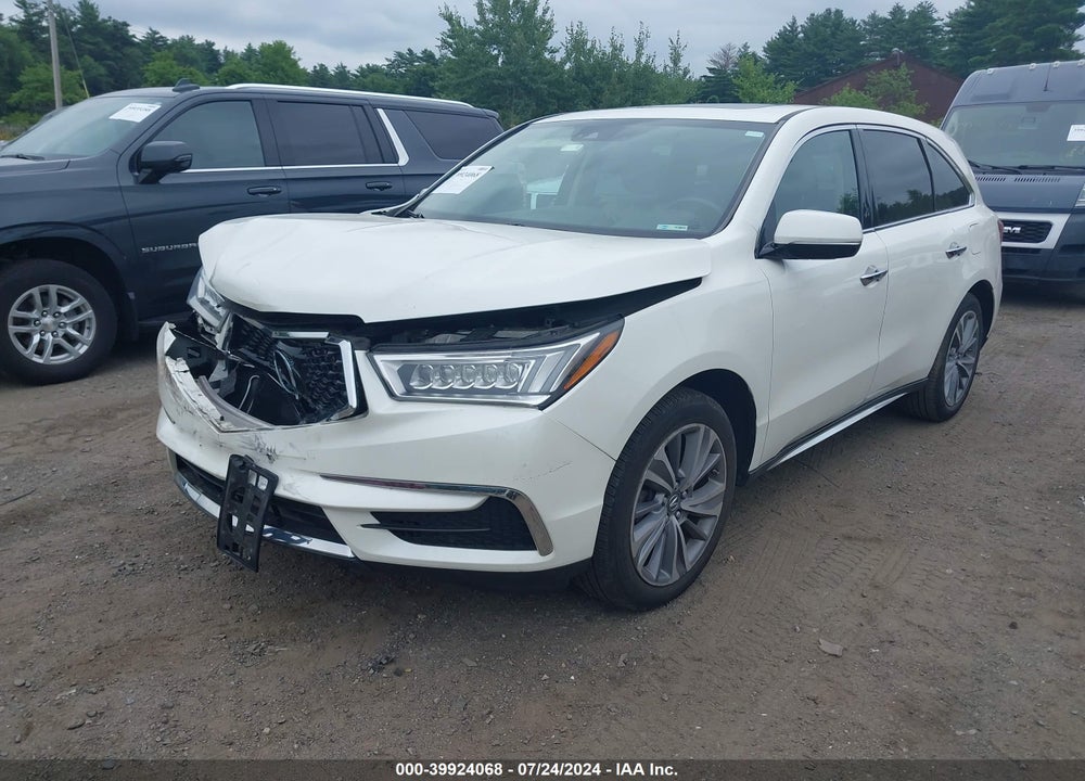 2017 ACURA MDX TECHNOLOGY PACKAGE VIN: 5FRYD4H5XHB042721