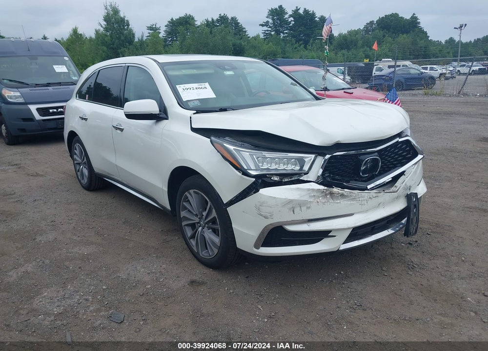2017 ACURA MDX TECHNOLOGY PACKAGE VIN: 5FRYD4H5XHB042721