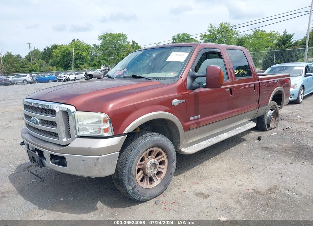 2005 FORD F-250 LARIAT/XL/XLT VIN: 1FTSW21P95EA84781