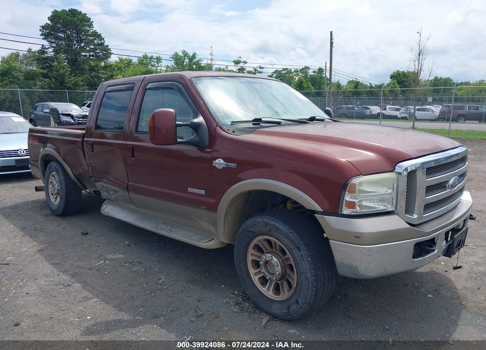 2005 FORD F-250 LARIAT/XL/XLT VIN: 1FTSW21P95EA84781