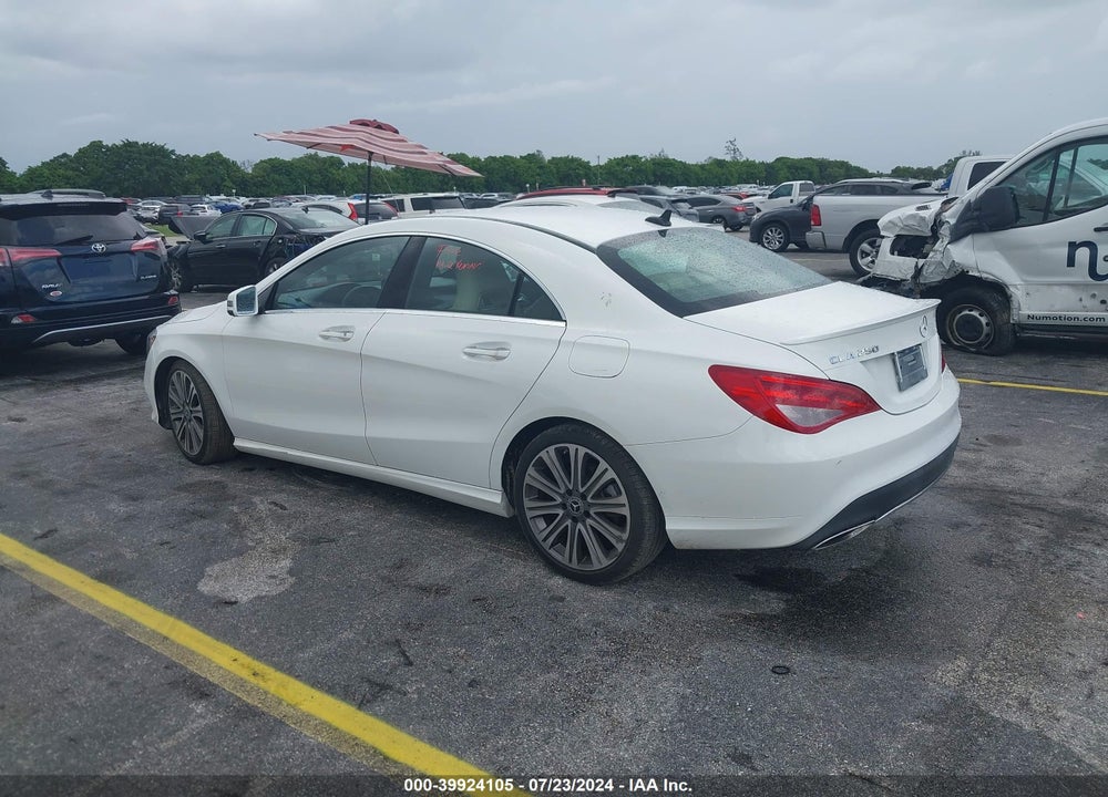 2018 MERCEDES-BENZ CLA 250 VIN: WDDSJ4EB7JN691545