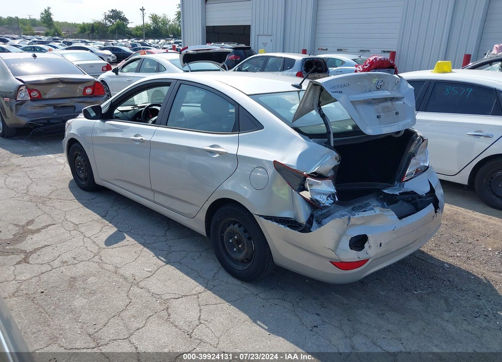 2016 HYUNDAI ACCENT SE VIN: KMHCT4AEXGU981166