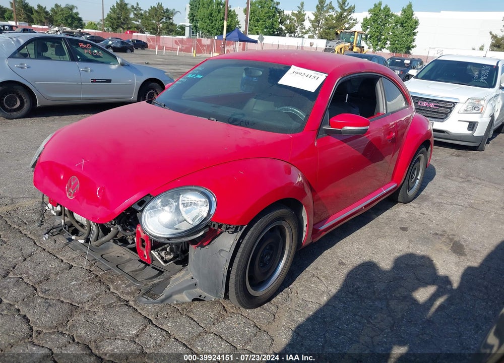 2012 VOLKSWAGEN BEETLE 2.5L VIN: 3VWJP7AT6CM601381