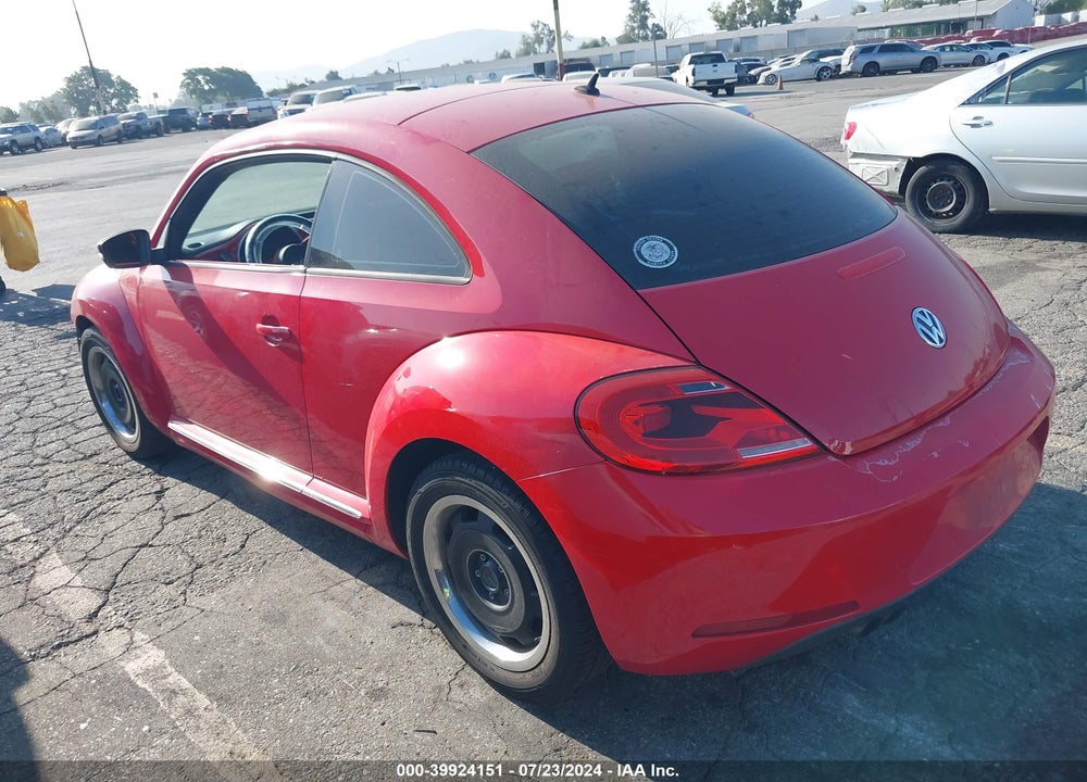 2012 VOLKSWAGEN BEETLE 2.5L VIN: 3VWJP7AT6CM601381