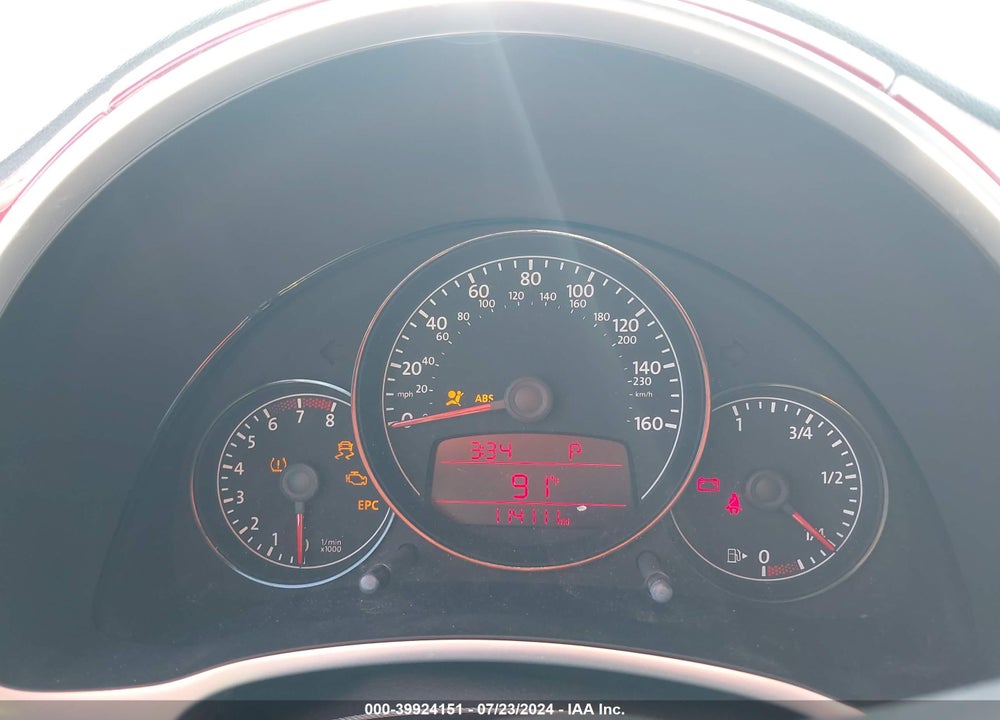 2012 VOLKSWAGEN BEETLE 2.5L VIN: 3VWJP7AT6CM601381