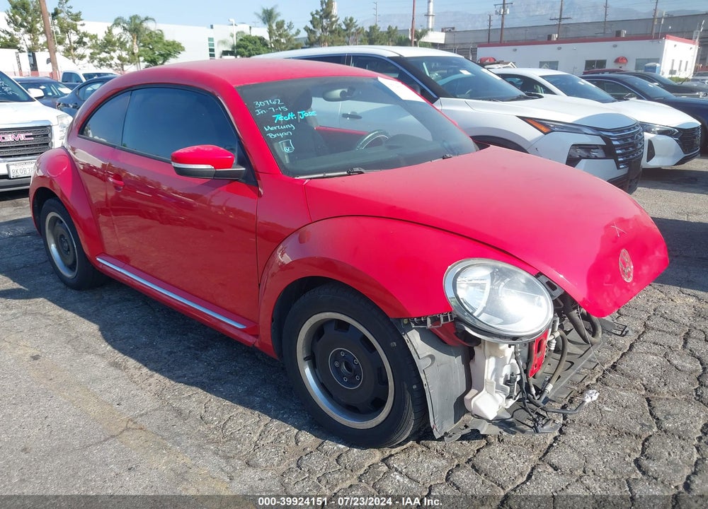 2012 VOLKSWAGEN BEETLE 2.5L VIN: 3VWJP7AT6CM601381