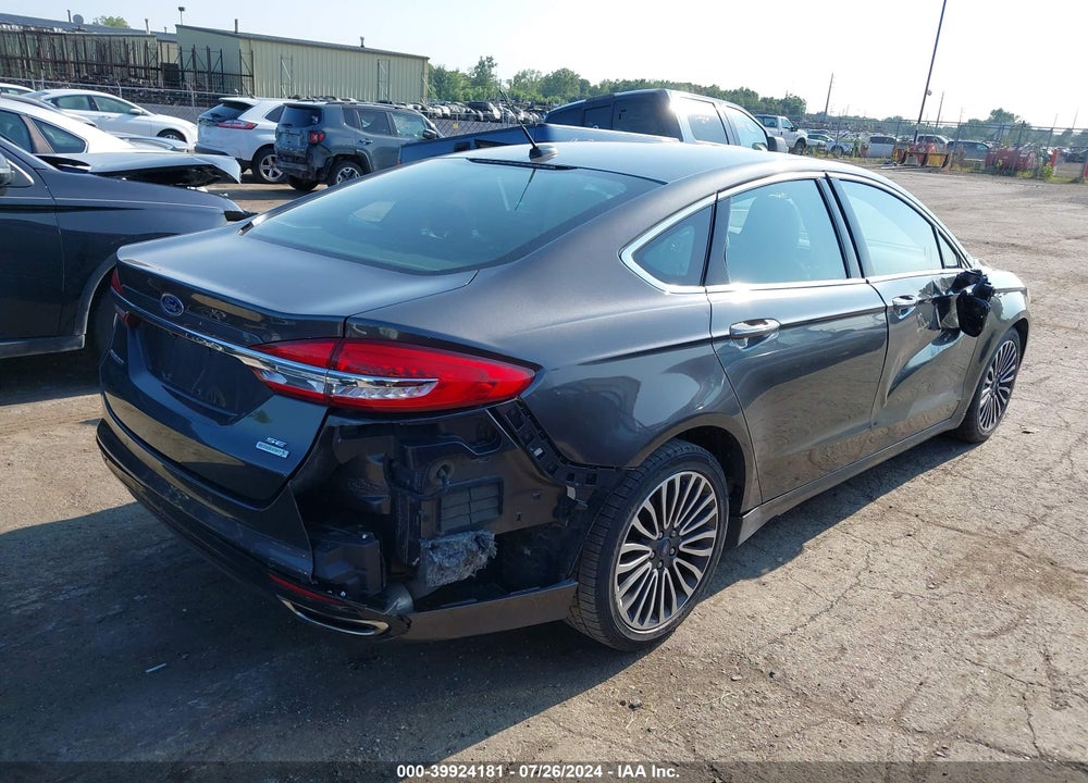2017 FORD FUSION SE VIN: 3FA6P0H92HR365645