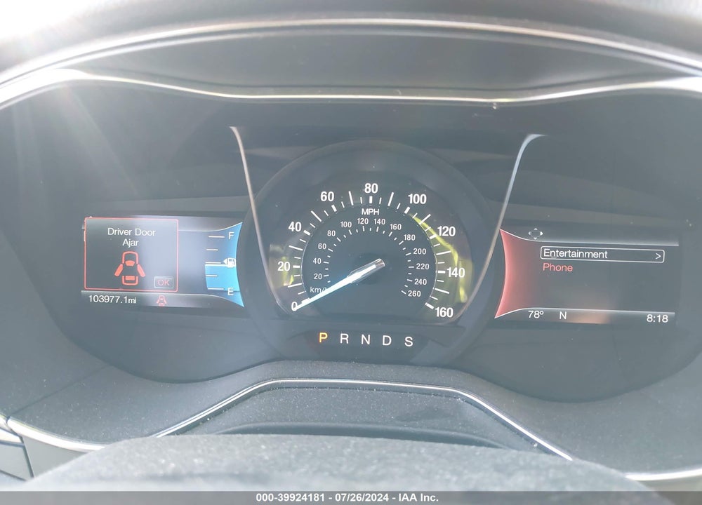 2017 FORD FUSION SE VIN: 3FA6P0H92HR365645