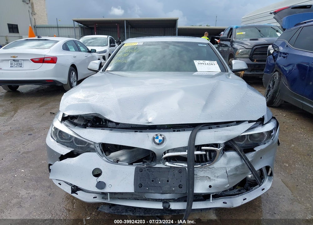 2018 BMW 430I VIN: WBA4W3C52JAF91436