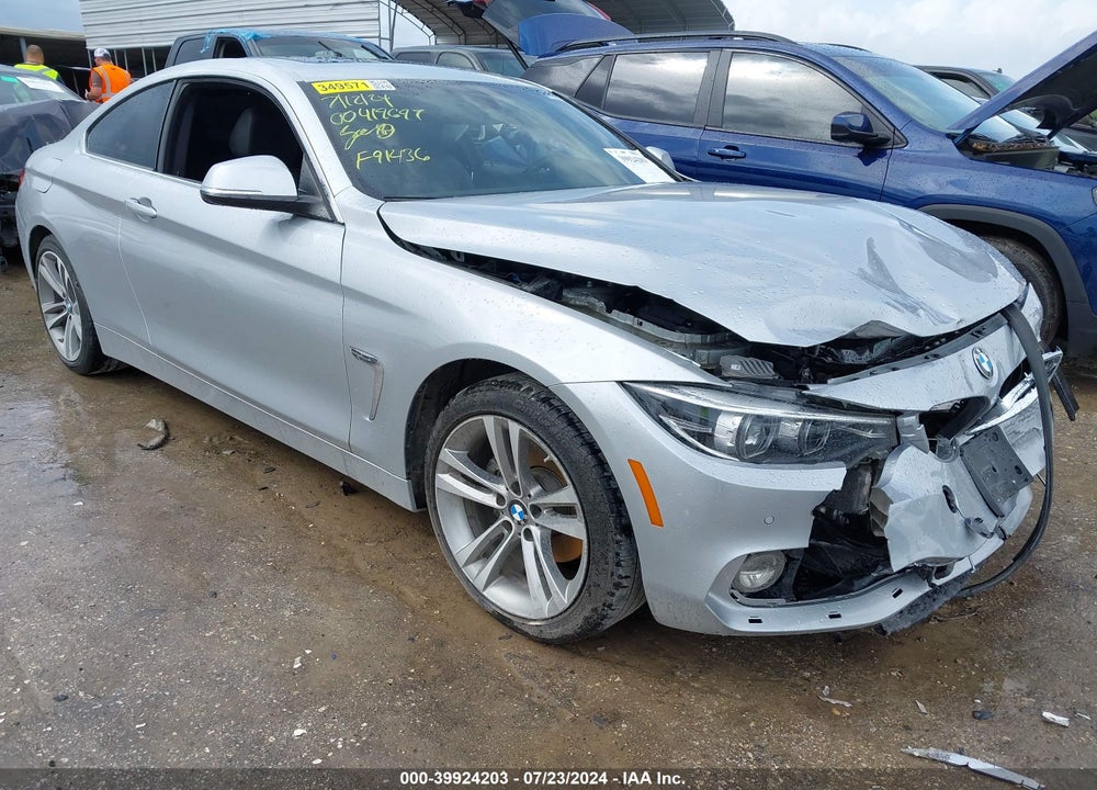 2018 BMW 430I VIN: WBA4W3C52JAF91436