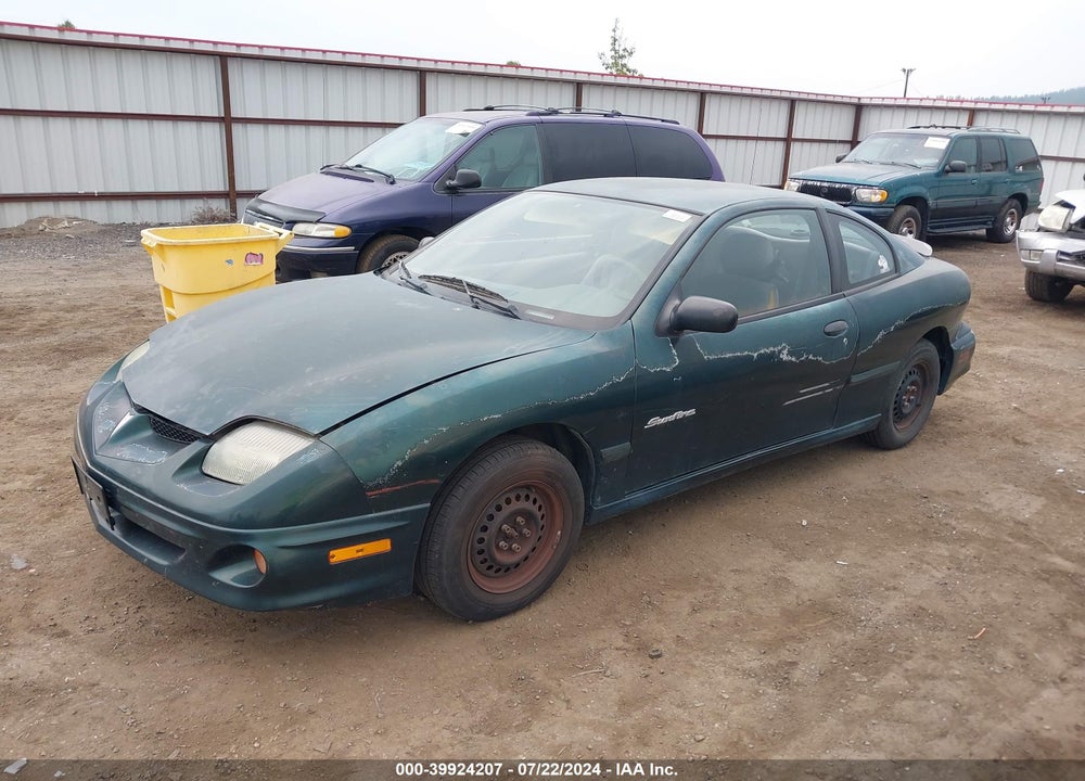 2002 PONTIAC SUNFIRE SE VIN: 1G2JB124X27462116