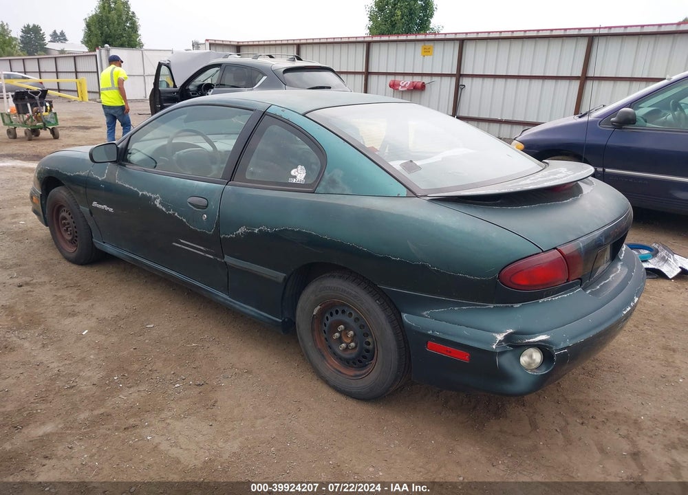2002 PONTIAC SUNFIRE SE VIN: 1G2JB124X27462116