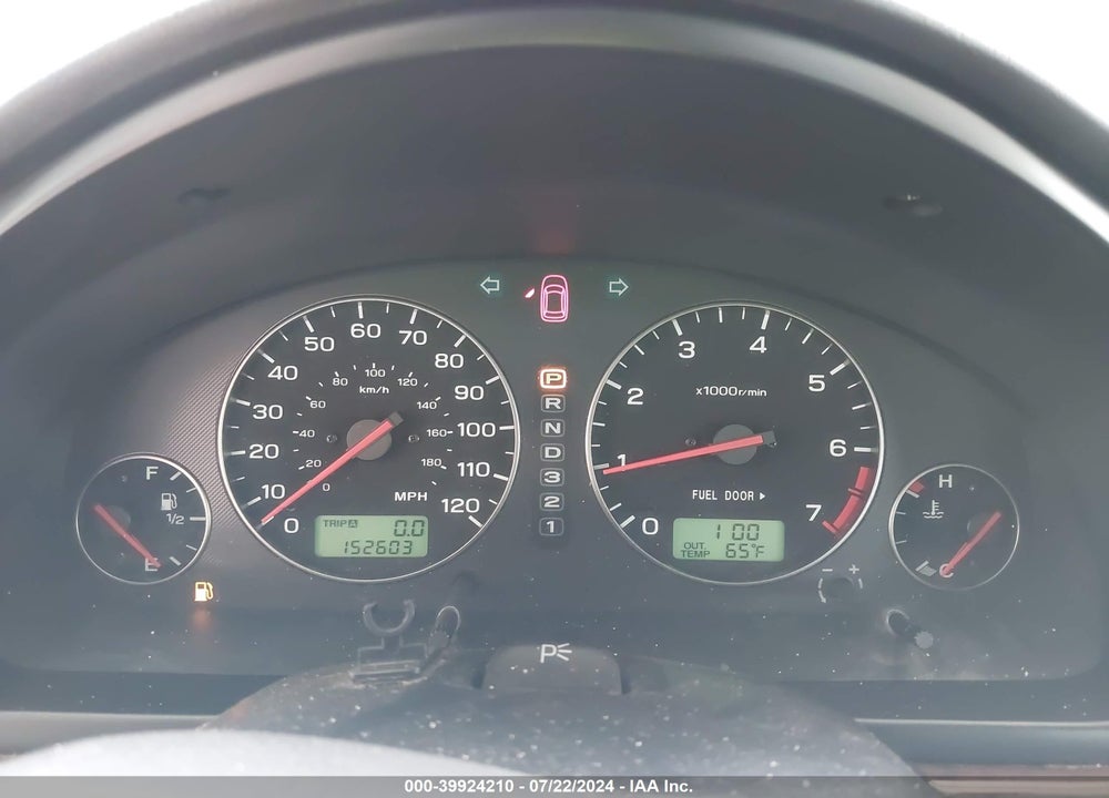 2003 SUBARU LEGACY VIN: 4S3BE635037216558