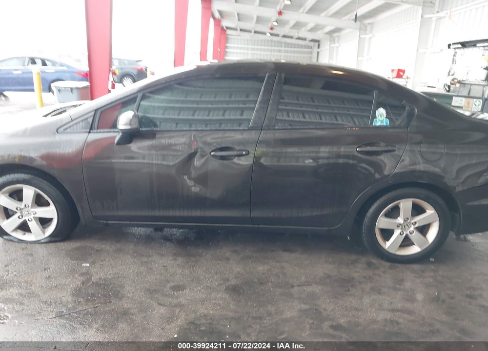 2013 HONDA CIVIC LX VIN: 19XFB2F57DE048157