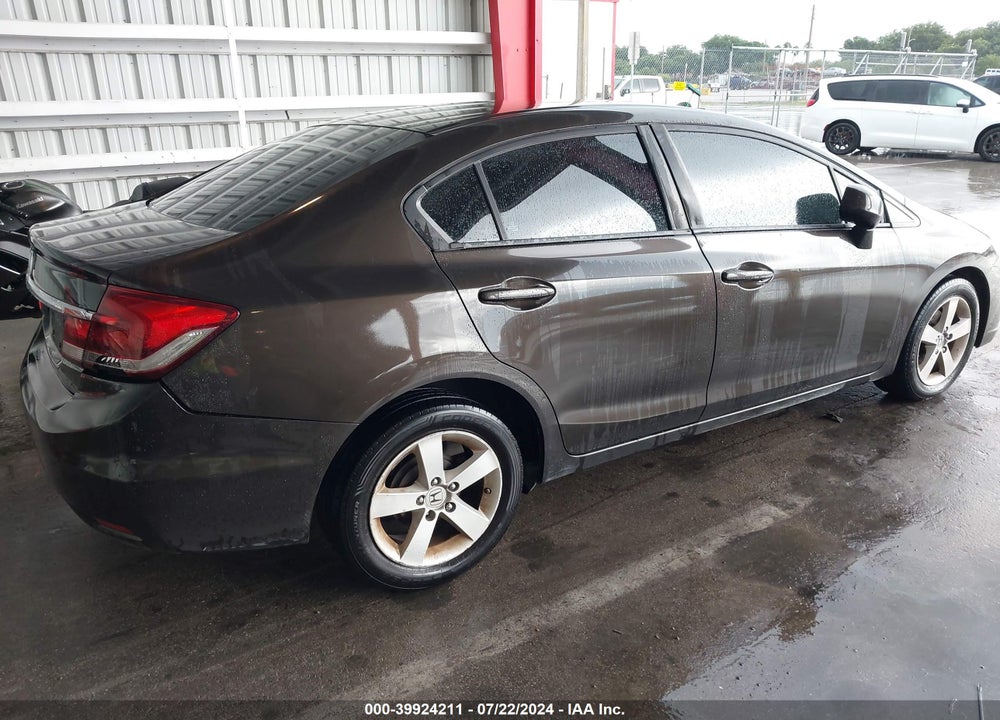 2013 HONDA CIVIC LX VIN: 19XFB2F57DE048157