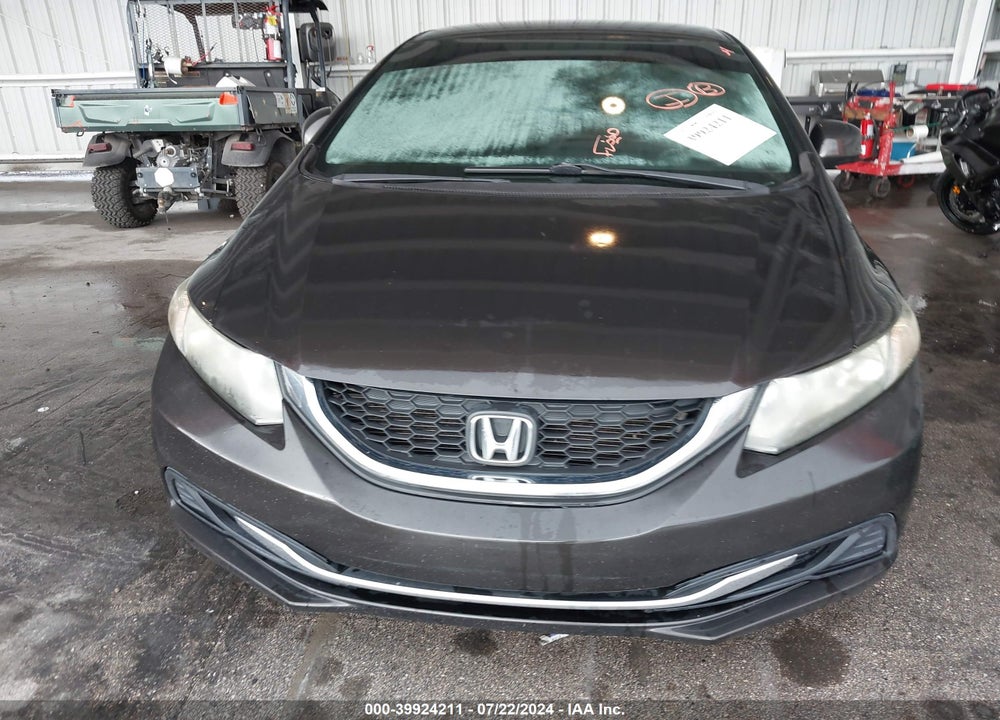 2013 HONDA CIVIC LX VIN: 19XFB2F57DE048157