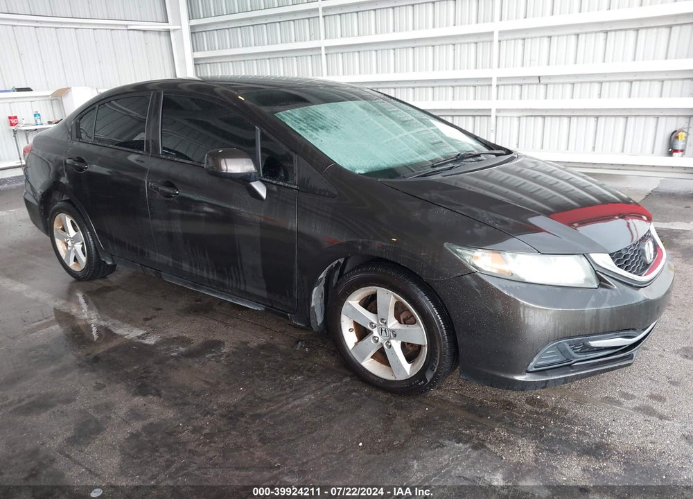 2013 HONDA CIVIC LX VIN: 19XFB2F57DE048157