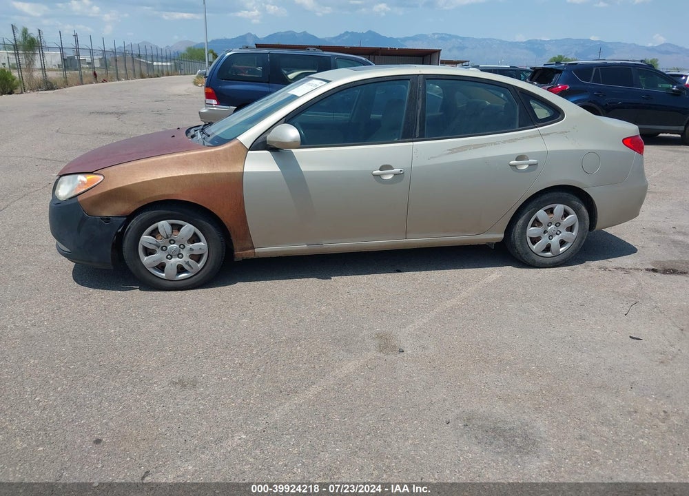 2008 HYUNDAI ELANTRA GLS/SE VIN: KMHDU46D78U444287