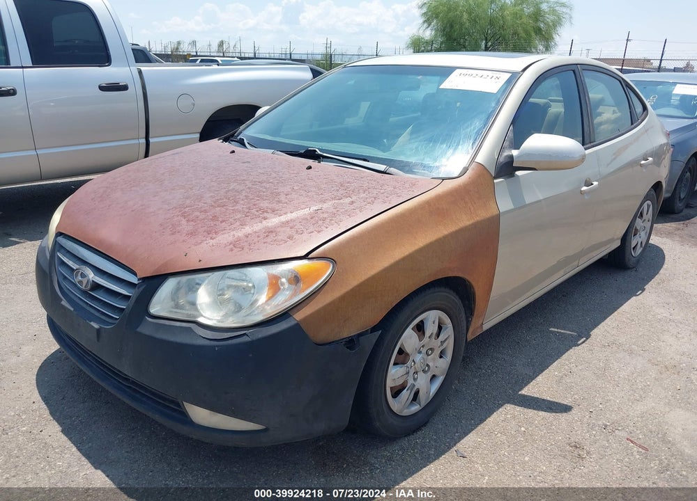 2008 HYUNDAI ELANTRA GLS/SE VIN: KMHDU46D78U444287