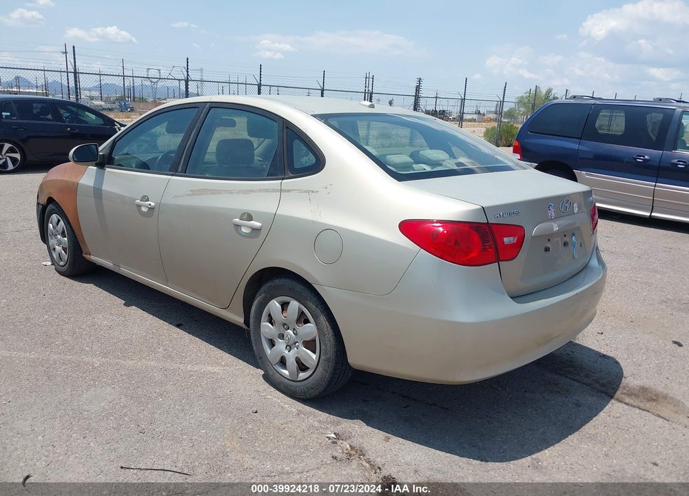 2008 HYUNDAI ELANTRA GLS/SE VIN: KMHDU46D78U444287
