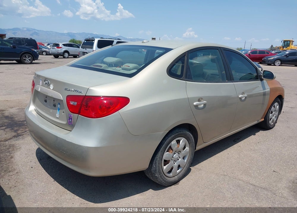 2008 HYUNDAI ELANTRA GLS/SE VIN: KMHDU46D78U444287