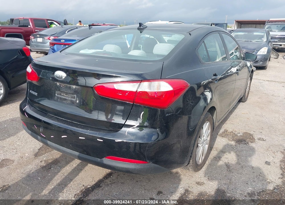2014 KIA FORTE LX VIN: KNAFX4A60E5096137