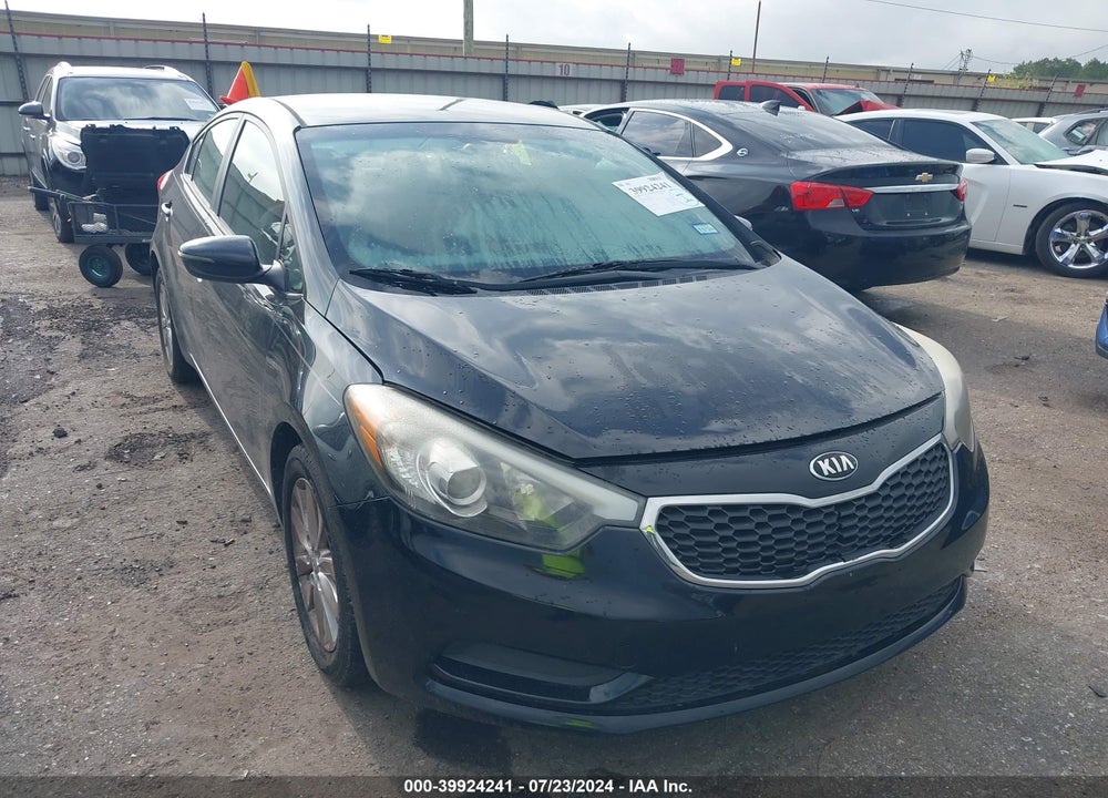 2014 KIA FORTE LX VIN: KNAFX4A60E5096137