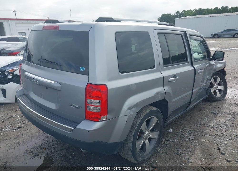 2017 JEEP PATRIOT HIGH ALTITUDE 4X4 VIN: 1C4NJRFB9HD159667
