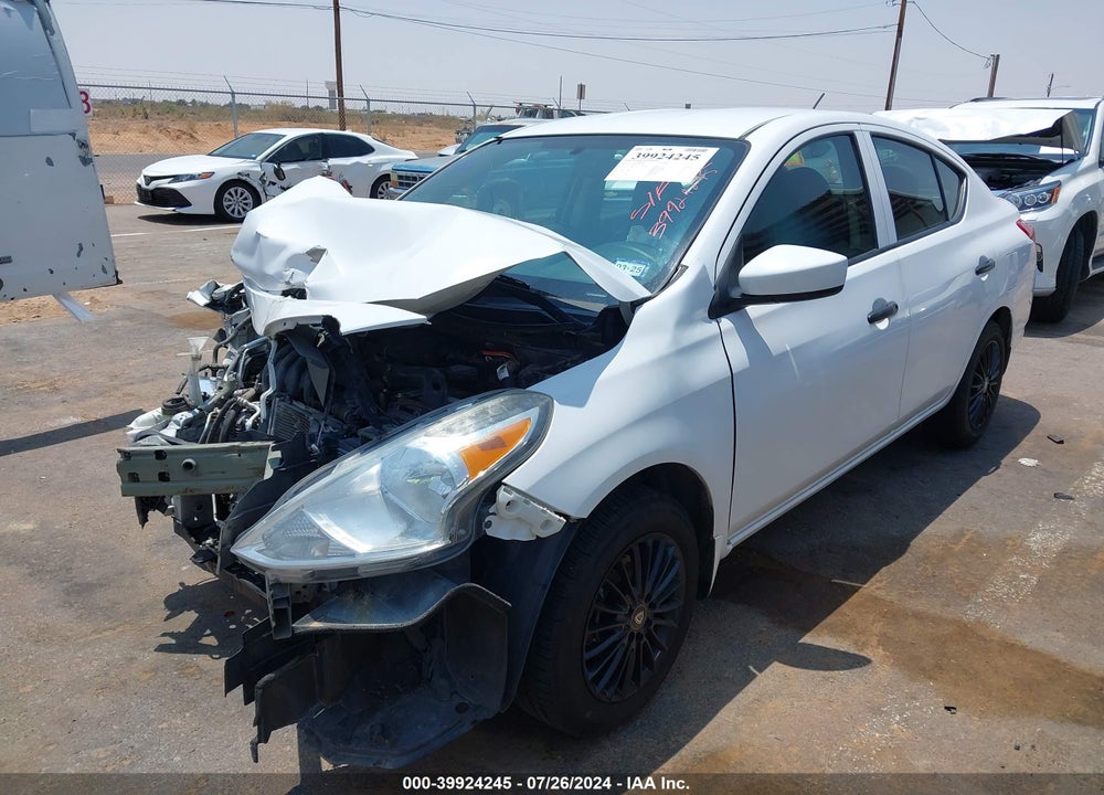 2016 NISSAN VERSA 1.6 S+ VIN: 3N1CN7AP6GL864764