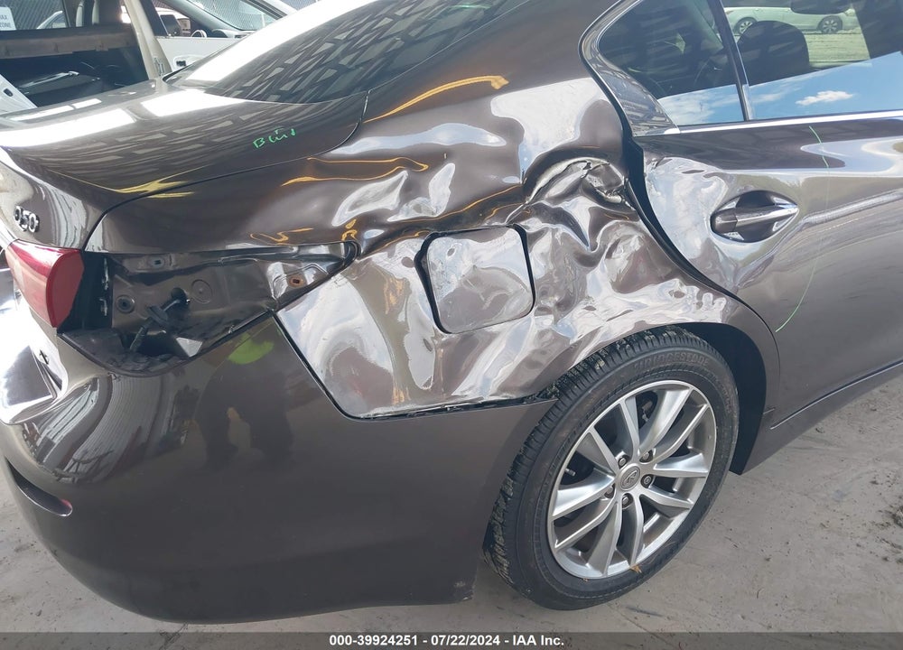 2015 INFINITI Q50 PREMIUM VIN: JN1BV7AP9FM351122