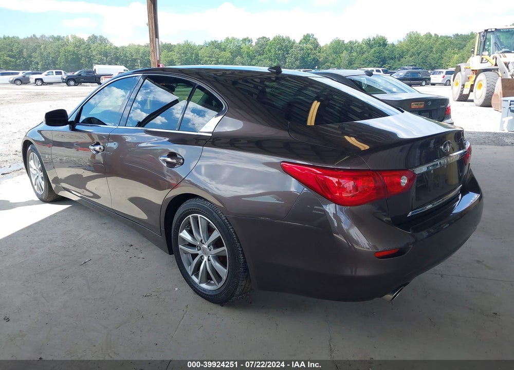 2015 INFINITI Q50 PREMIUM VIN: JN1BV7AP9FM351122