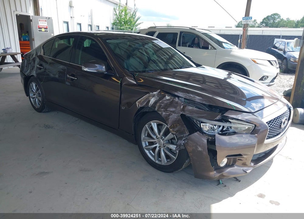 2015 INFINITI Q50 PREMIUM VIN: JN1BV7AP9FM351122