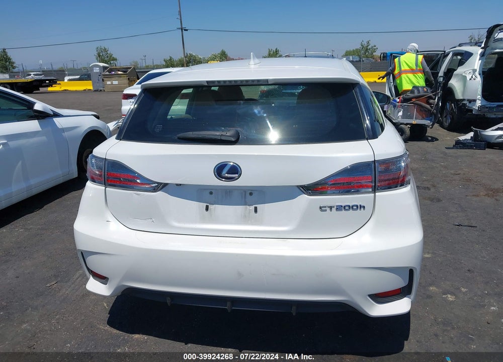 2016 LEXUS CT 200H VIN: JTHKD5BH2G2274200