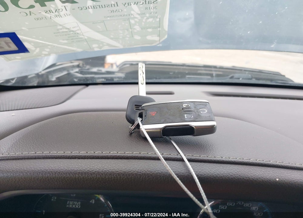 2018 GMC SIERRA 1500 DENALI VIN: 3GTU2PEJXJG550065