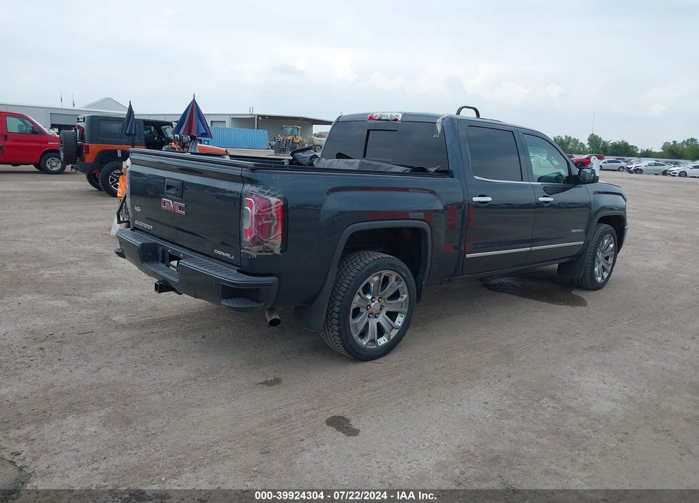 2018 GMC SIERRA 1500 DENALI VIN: 3GTU2PEJXJG550065