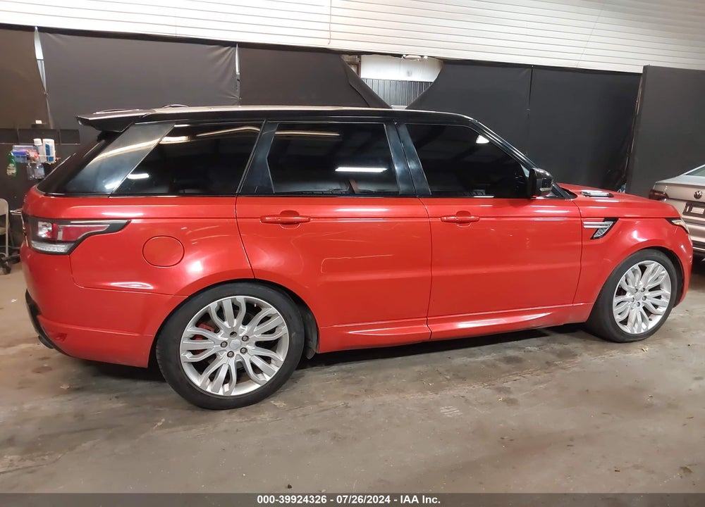 2015 LAND ROVER RANGE ROVER SPORT VIN: SALWR2VF5FA521249