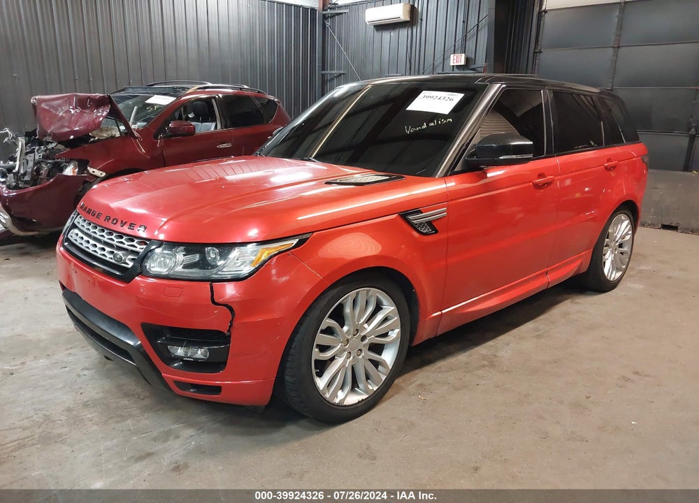 2015 LAND ROVER RANGE ROVER SPORT VIN: SALWR2VF5FA521249