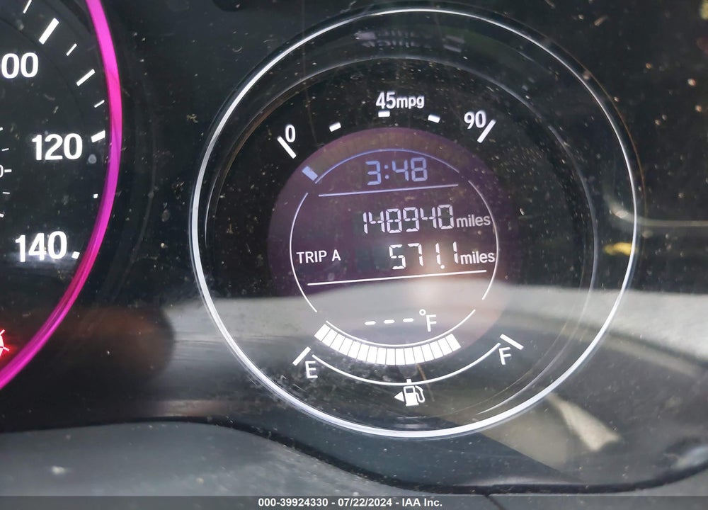 2016 HONDA HR-V VIN: 3CZRU5H33GM743776