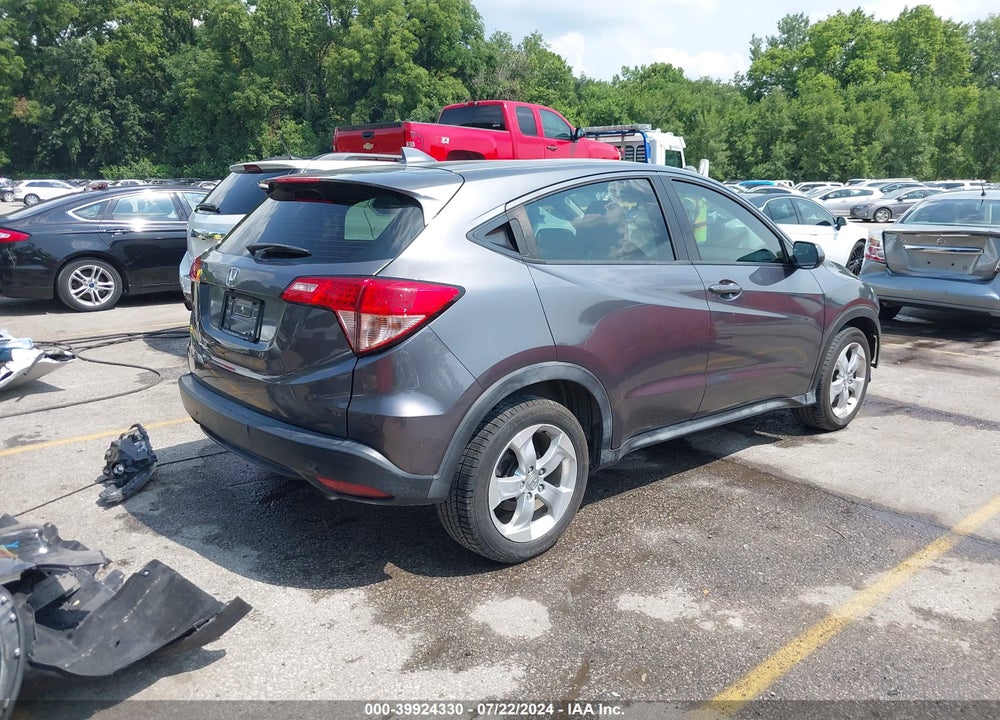 2016 HONDA HR-V VIN: 3CZRU5H33GM743776