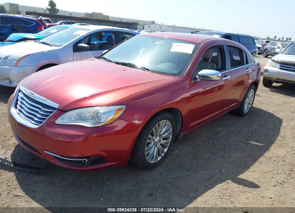 2012 CHRYSLER 200 LIMITED VIN: 1C3CCBCG4CN264018