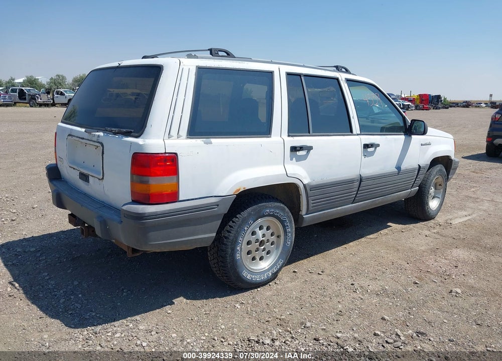 1993 JEEP GRAND CHEROKEE LAREDO VIN: 1J4GZ58S0PC656581