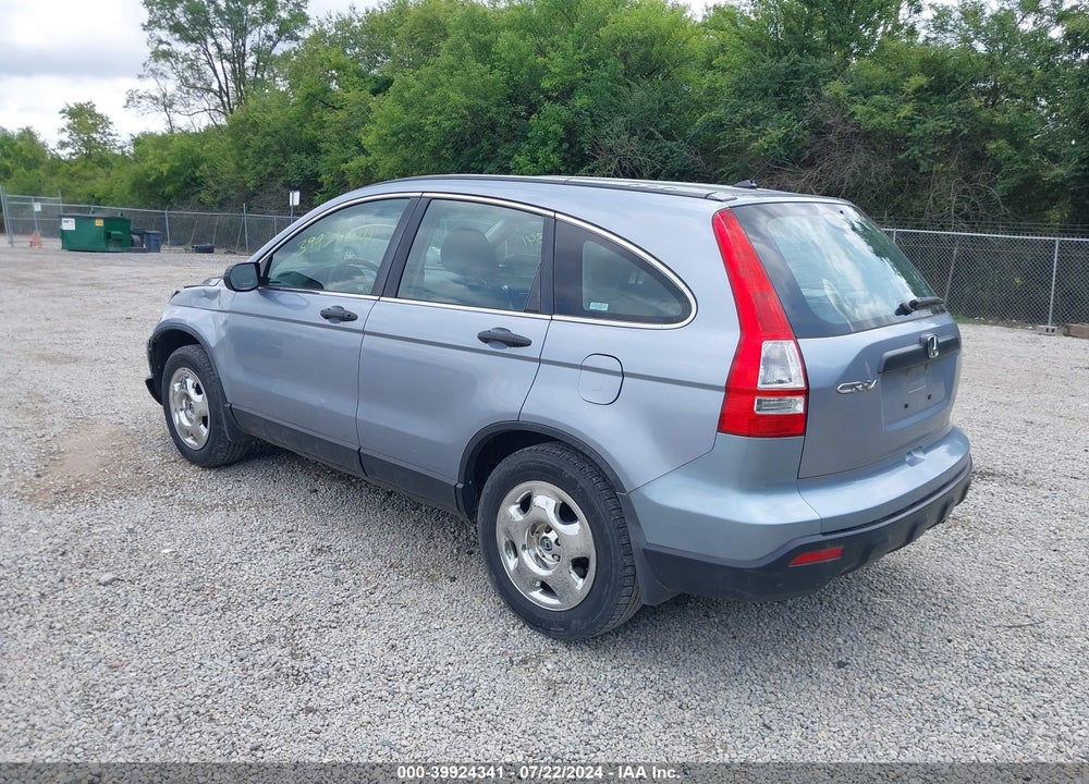 2007 HONDA CR-V LX VIN: 5J6RE38367L000595