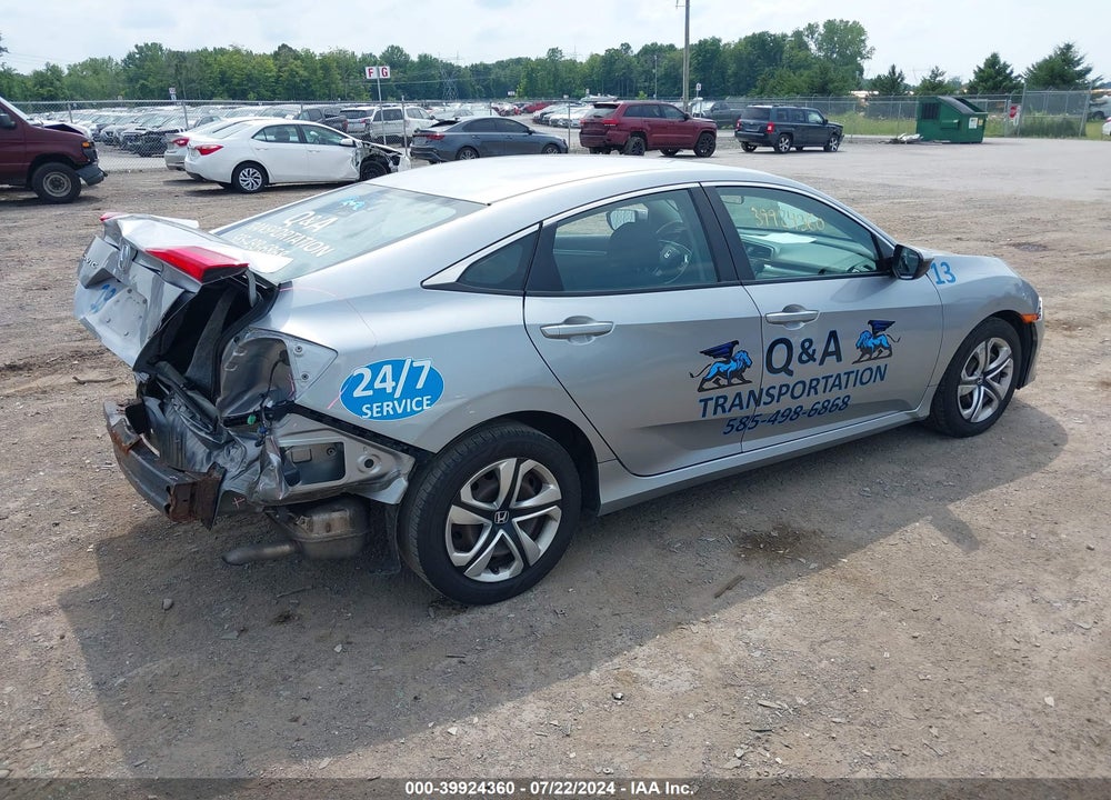 2016 HONDA CIVIC LX VIN: 19XFC2F5XGE216570