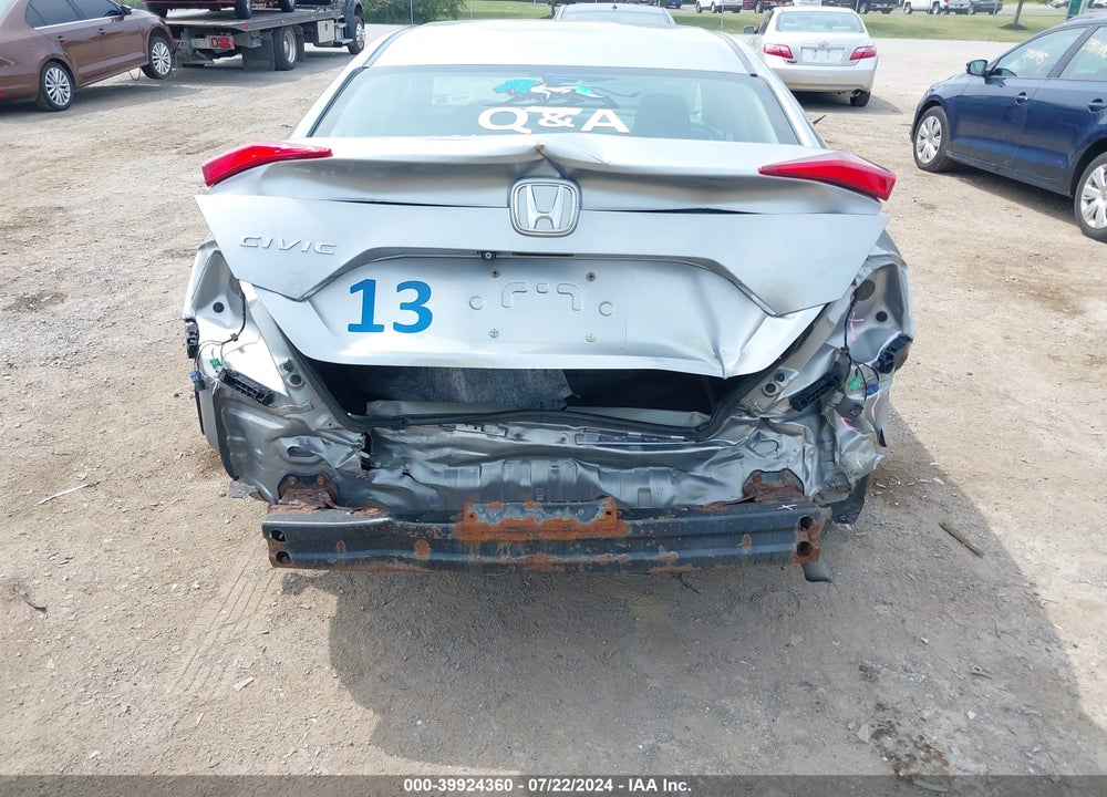 2016 HONDA CIVIC LX VIN: 19XFC2F5XGE216570