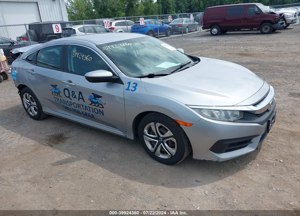 2016 HONDA CIVIC LX VIN: 19XFC2F5XGE216570