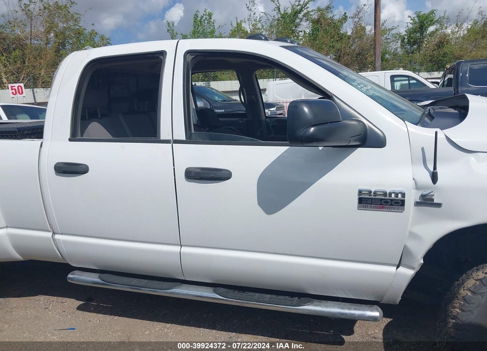 2008 DODGE RAM 3500 SLT VIN: 3D7MX48A98G232613