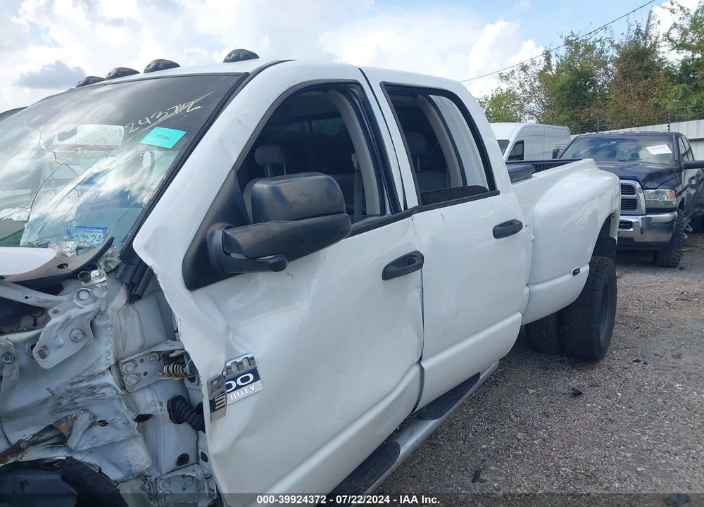 2008 DODGE RAM 3500 SLT VIN: 3D7MX48A98G232613