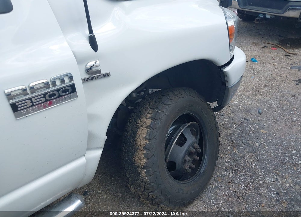 2008 DODGE RAM 3500 SLT VIN: 3D7MX48A98G232613