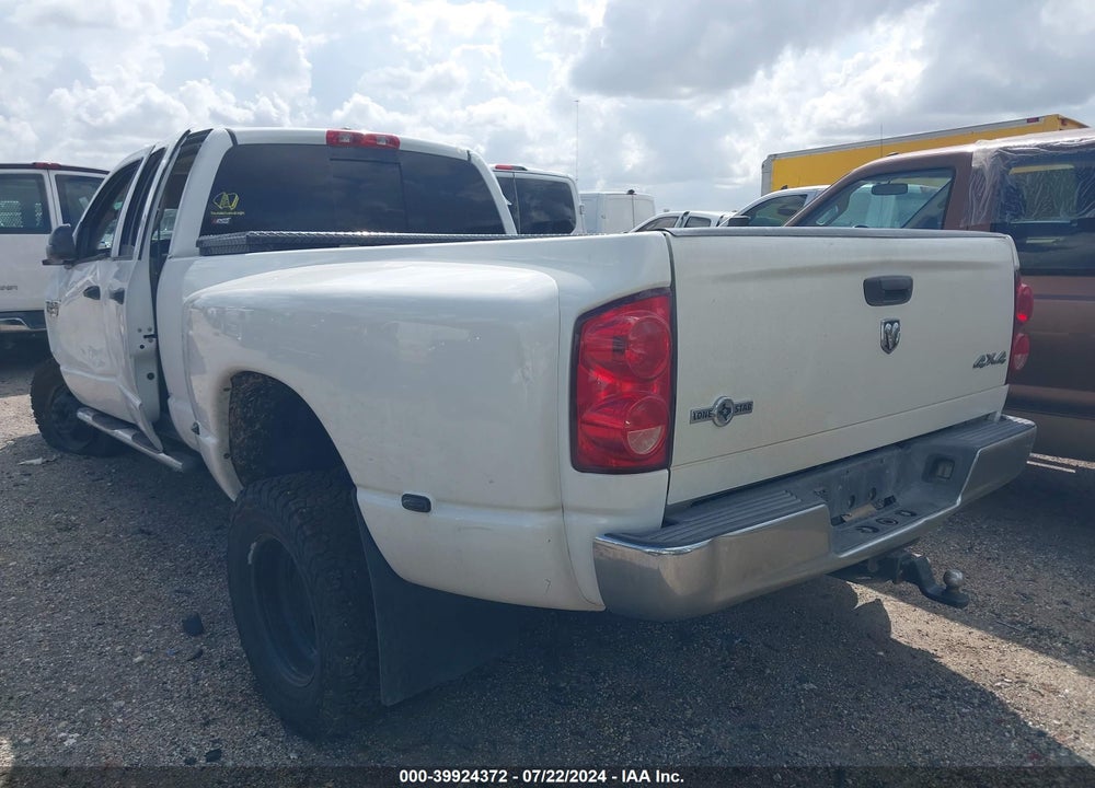 2008 DODGE RAM 3500 SLT VIN: 3D7MX48A98G232613