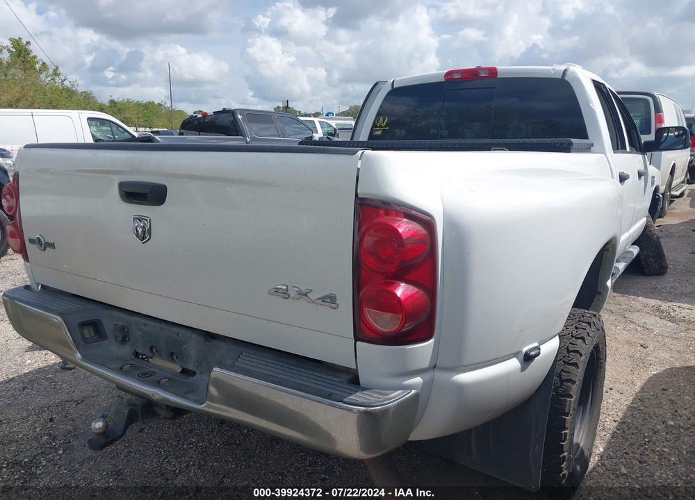 2008 DODGE RAM 3500 SLT VIN: 3D7MX48A98G232613